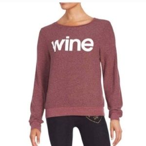 Wildfox wine jumper